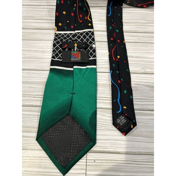 Disney Mickey Mouse Unlimited Silk Necktie Soccer Football Handmade Tie - Picture 5 of 7